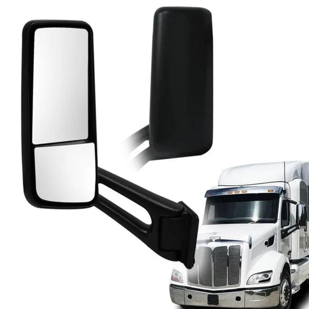 Hpdmauto Peterbilt 579 567 Door Mirror w/ Arm Power Heated Black UT-P59-0051
